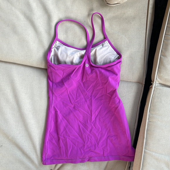 Lululemon size 4 Y back tank - Picture 2 of 2